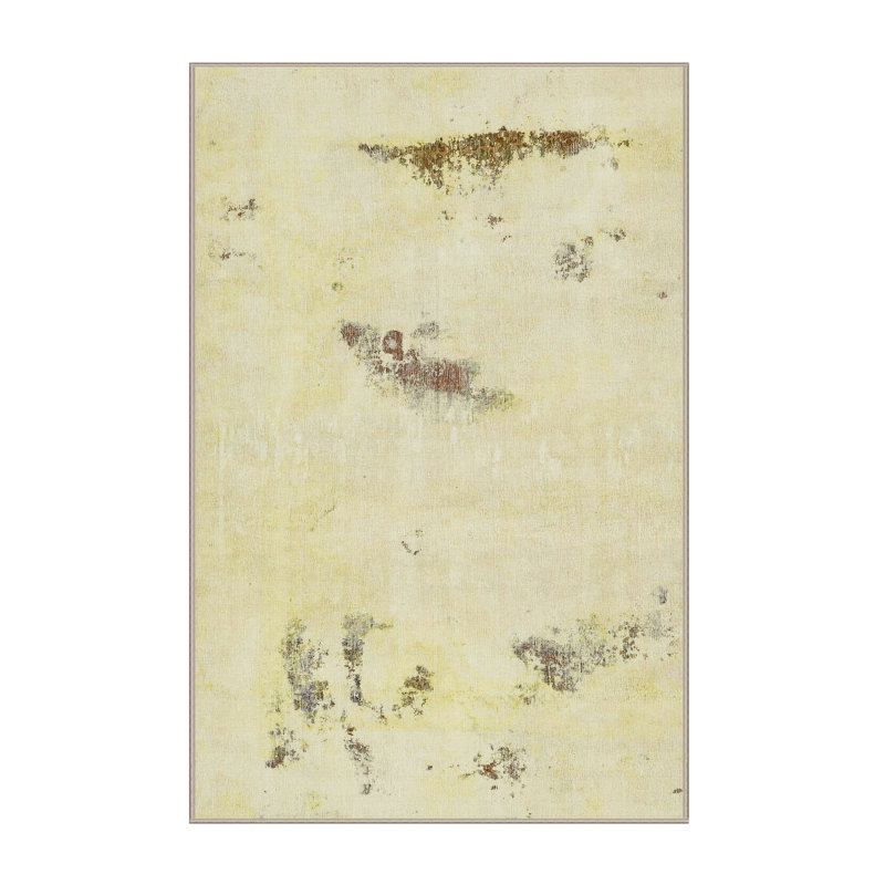Abstract Indoor Rug, Rectangle 2' x 4'