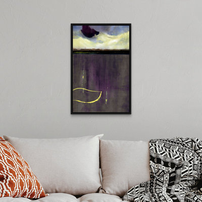 " Cloudy With A Chance " by Daleno Art Painting Print