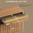 27”Nightstand With 2-Drawers & Open Shelf, Bedside Table With Outlets,End Table With 1 Pull-Out Shelf, Night Stand For Bedroom