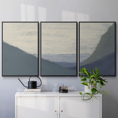 «Mute Coast II», reproduction sur toile flottante 3 pièces