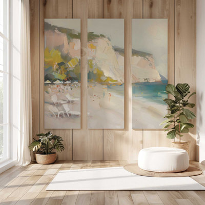 Sonate marine v1 | Impression sur toile 2 panneaux | Combiné