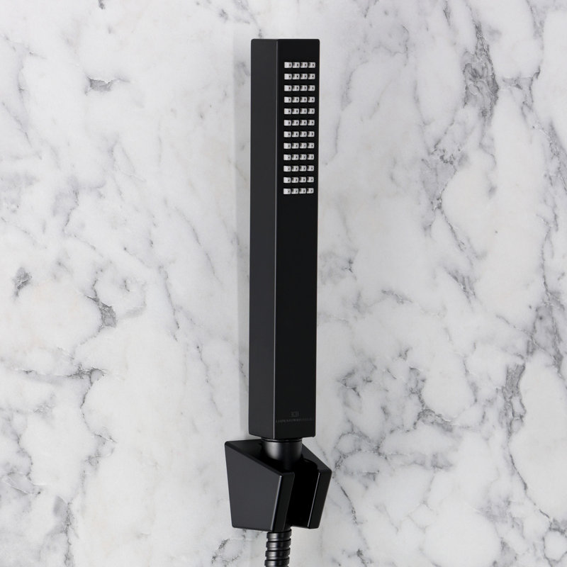 Ensemble de douche à main Kingston Brass, Matte Black