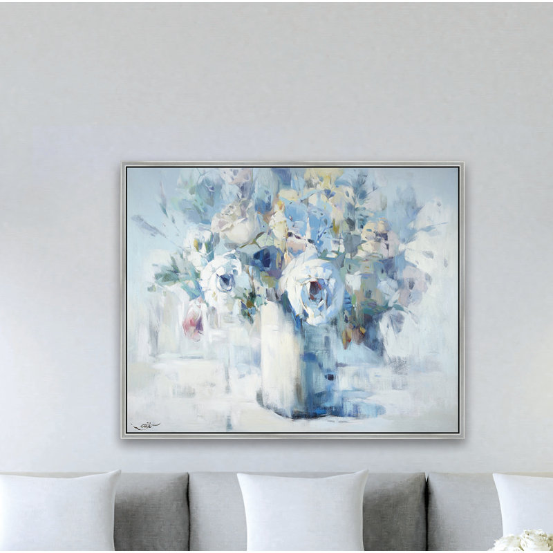 Bloom Painting, Silver