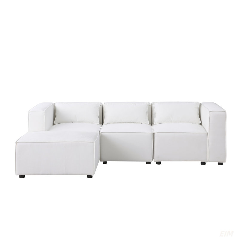 Modular Sofa  Chenille Fabric,  Simple And Grand, The Seat And Back Is Very Soft. This Is Also A KNOCK DOWN Sofa