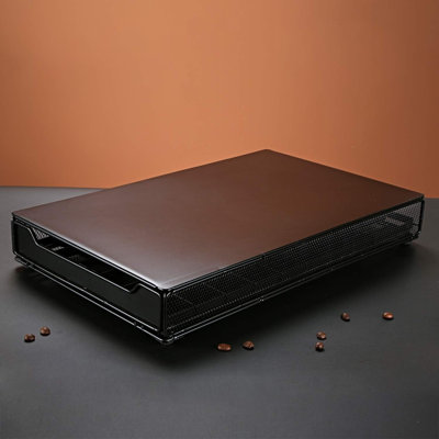 Capsule Drawer Coffee Pod Storage Compatible for Nespresso Support Metal Holder 60 Pcs -  Anadea, M020980