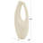 Paper Mache Abstract Curved Decorative Vase with Handle