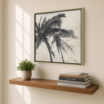 «Black Palm Tree II» par Patricia Pinto - impression sur toile