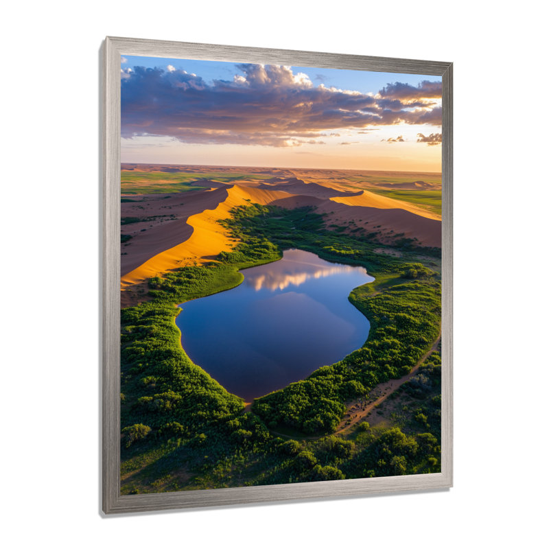 Holsworthy - Landscapes Canvas Art Print, H 32 po x l 24 po, Reproduction encadrée d'une seule photo, Argent argent