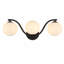 Éclairage pour meuble-lavabo Triple Globe Wave-1421596869