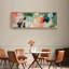 «Mid Century Shape Colorful Abstraction Vibrant», reproduction d'art sur toile-111376732-98041899
