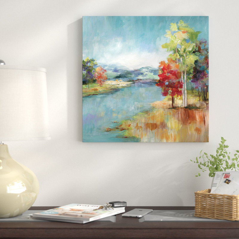 High Meadow, reproduction d'art sur toile tendue, H 18 po x l 18 po x P 1,5 po, Toile tendue, Pas de tapis