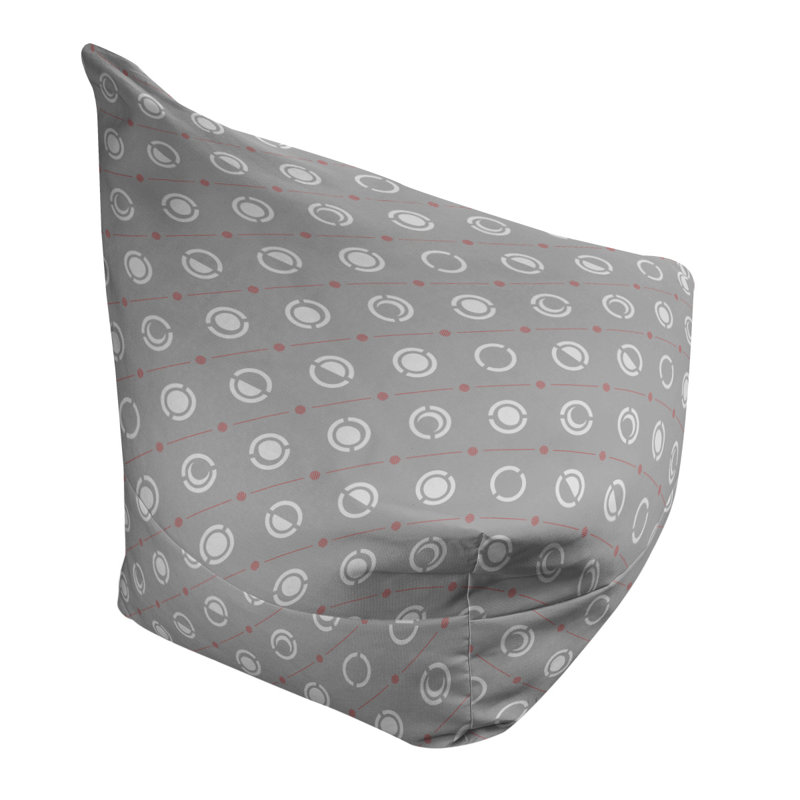 Housse de sac de pois, Décoration rouge / blanc, H 27 po x l 30 po x P 25 po, Bourre en polyester