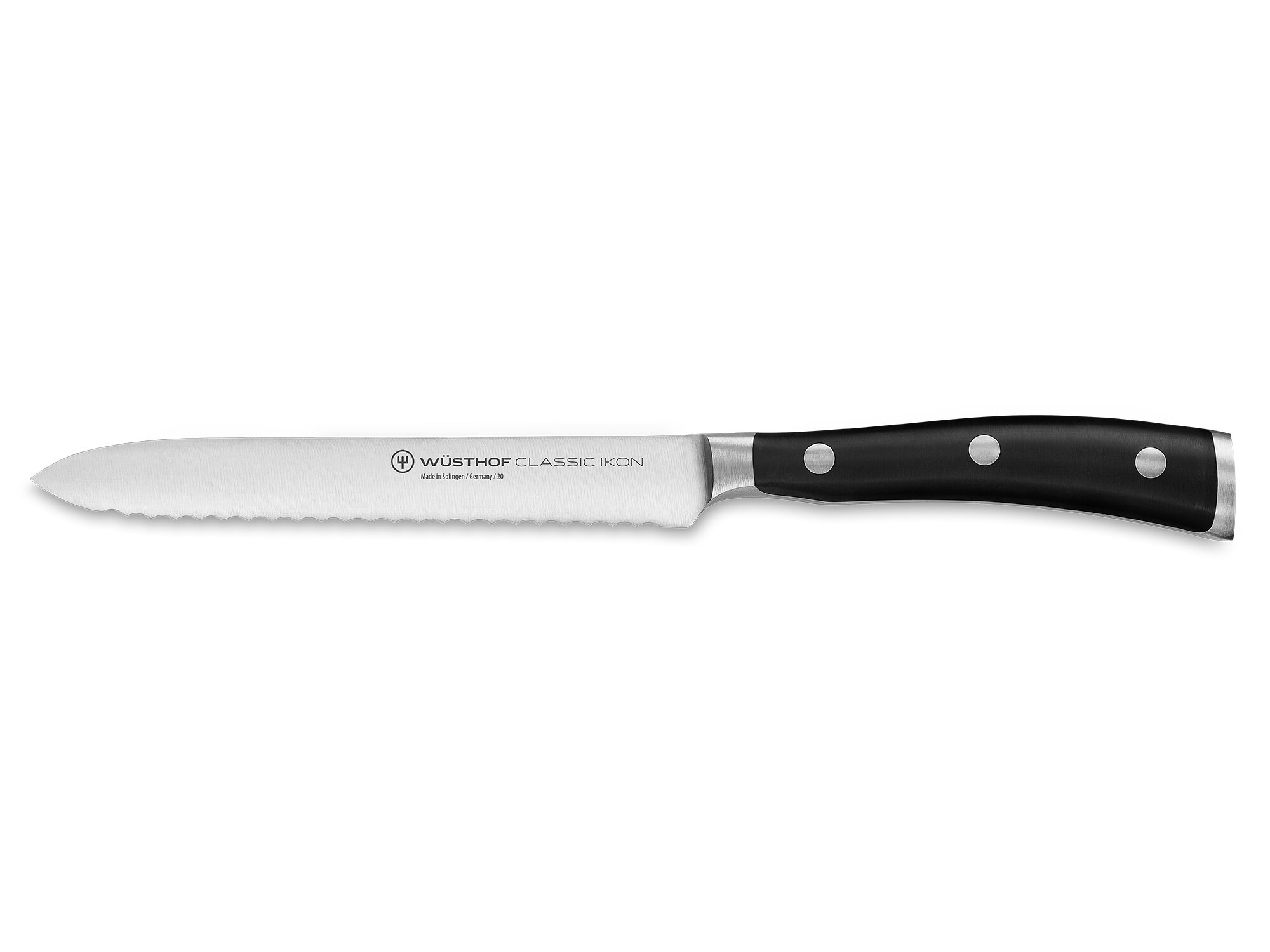 Wusthof Classic Ikon 9 Carving Knife, Hollow Edge