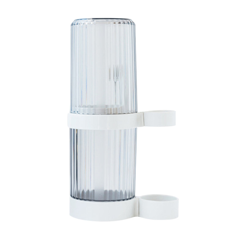 Support de brosse à dents avec coupes / couvercle de brosse à dents, support de rangement pour support de dentifrice, pour brosses à dents électriques, dentifrice