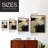 Baked Paintstrokes III Framed Print - Solid Wood-263234127-263234133