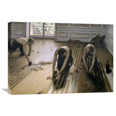 " The Floor Scrapers " by Gustave Caillebotte