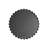 Beaded Round Wall Mirror 27"D-684809845