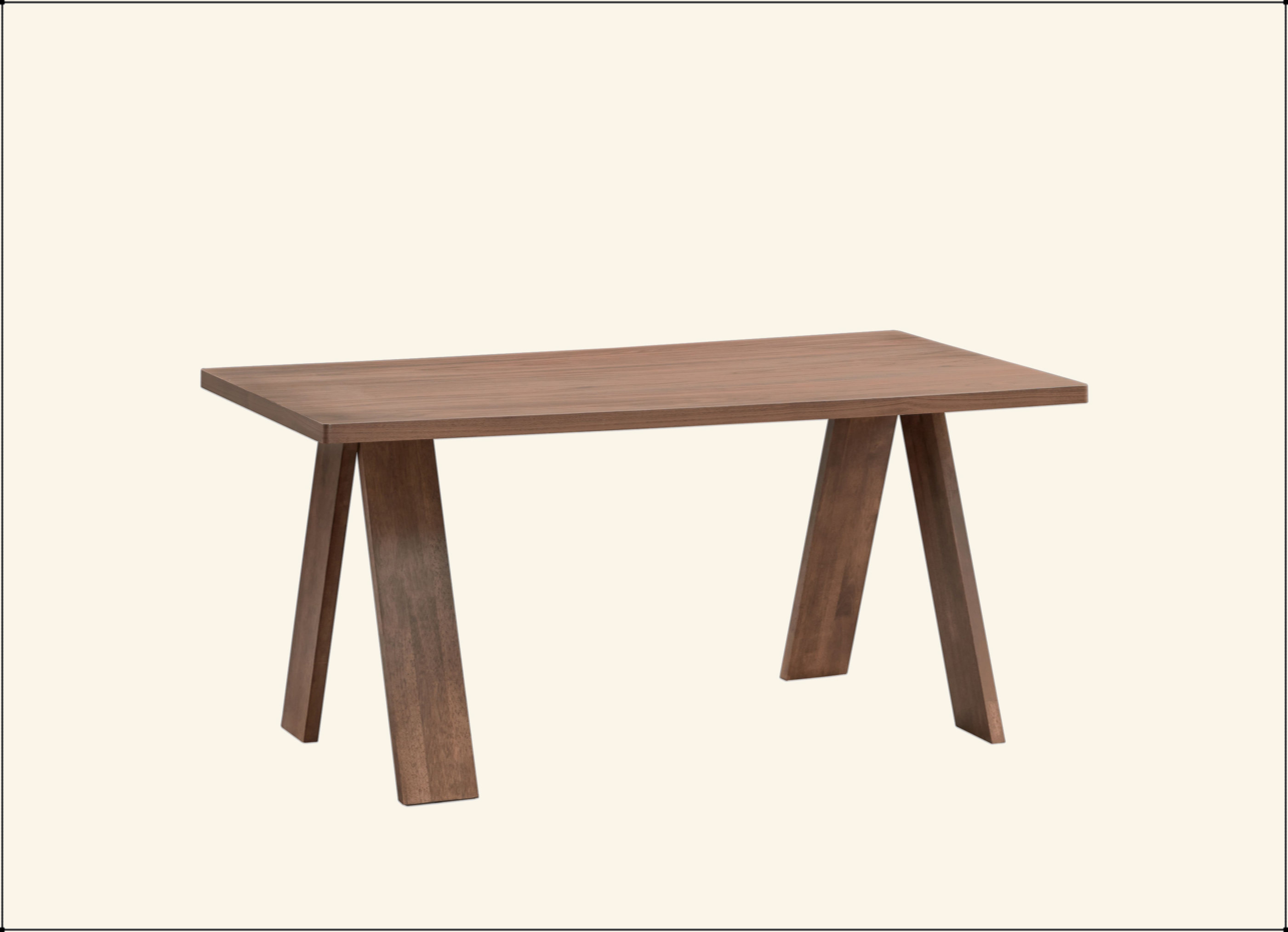 George Oliver Rectangular Dining Table With Scandinavian Style And ...