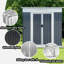 Remise de rangement extérieure en métal l 6 pi x P 4 pi-119330599-119330598