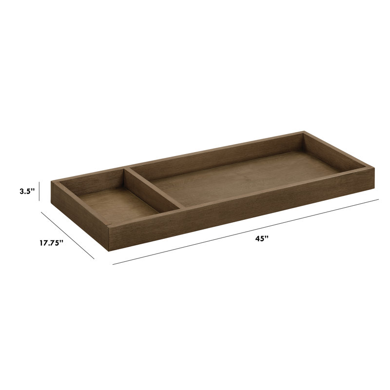 Greenguard Gold Certified Changing Table Topper, Stablewood