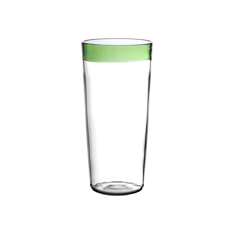 Verre highball en borosilicate de Tarifa, 13 oz, Vert