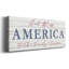 «God Bless America», toile tendue avec châssis-2127641539