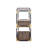 Aamiya 34'' Glass Top Console Table