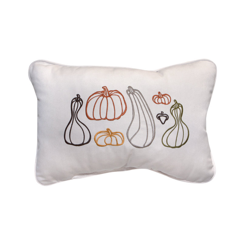 Holiday Pillows Lumbar Indoor/Outdoor Pillow Cover & Insert