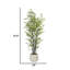 Pot à fleurs en bambou artificiel 76,6 po