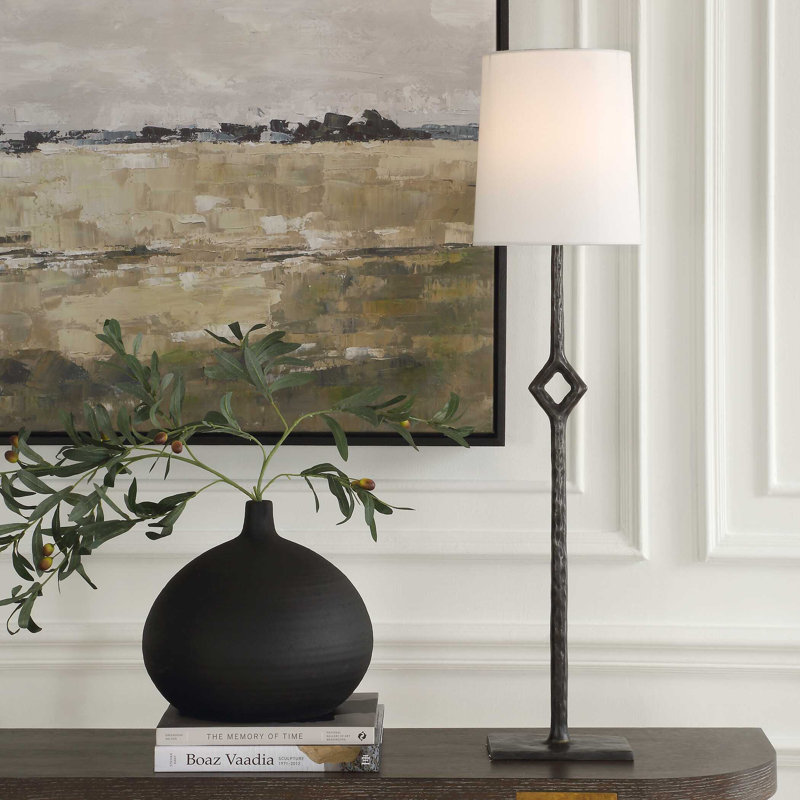 Lampe de commode en fer sans cordon Uttermost