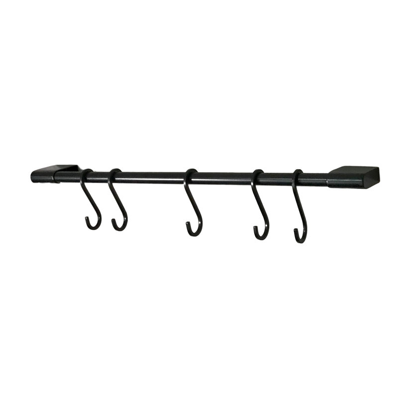 Barre à serviettes murale 24,25", Gris acier