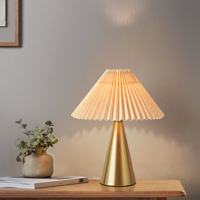 Gold Small Table Lamp