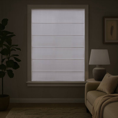1PC 33x64" Cordless Roman Blind Galen Matte fabric