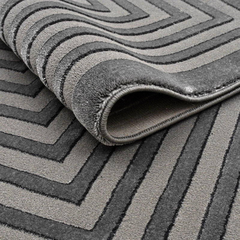 Large Shaggy Rugs Non Slip Living Room Hallway Fluffy Bedroom Carpet Mats, Rectangle 50 x 80 cm