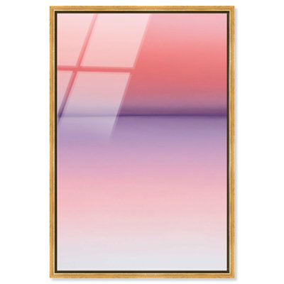 Peach Coastline II Print by Oliver Gal