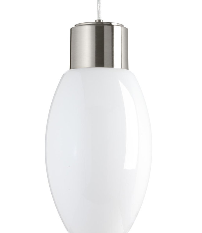 Mcdaniels 1 - Light LED Single Pendant, Brushed Nickel