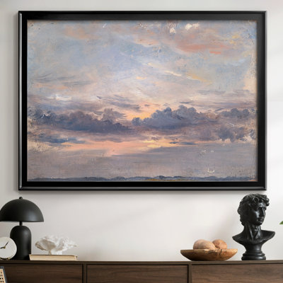 Cloud Study-John Constable-Framed Gallery Wrapped Canvas-c. 1821–1822
