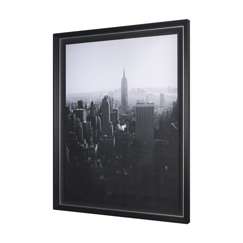 «Empire» par Aledanda, reproduction d'art encadrée à la main mat sous verre