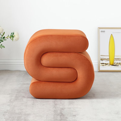 Enton Solid Wood Accent Stool