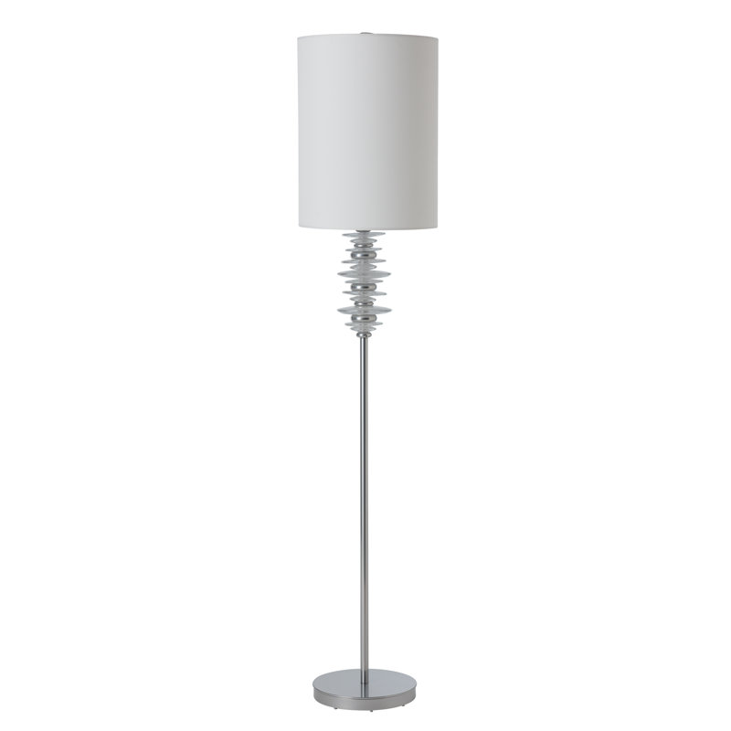 Cairn Floor Lamp, Sterling