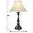 Traditional Madison Bronze USB Bedside Table Lamp
