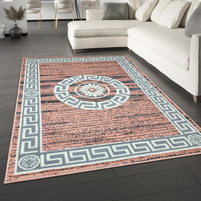 Danyca Rectangle Geometric Area Rug