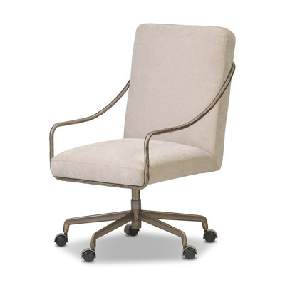 Alonzo Desk Chair-Blamont Cream