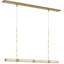Anne-Marie Barton Marcell 56" Linear Chandelier with Alabaster-1727067404