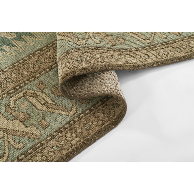 Tapis bleu clair Momeni Nomad, Rectangulaire 2 pi x 3 pi