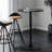 Hulker Round Pub Dining Table Height Adjustable With Wooden Tabletop Home Bar-91375998