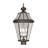 Light Bronze Outdoor Post Pendant with Clear Glass Shade & SEO Optimized