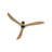 72" 3 Blade Standard Ceiling Fan