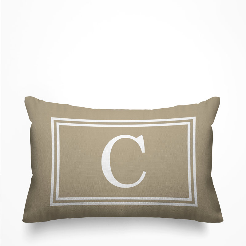 Coussin Colter, Beige, C