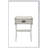 Babs White Finish Accent Table-1586259402